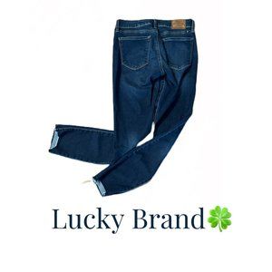 Lucky Brand Lolita Skinny Jeans Sz 4/27 Meduim Wash Blue